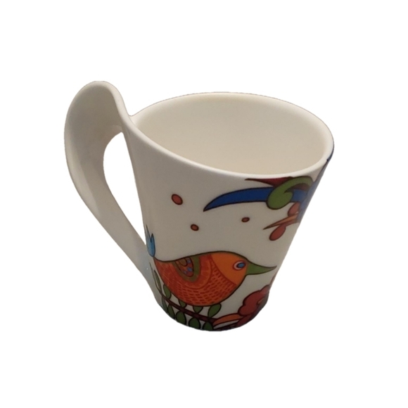 VILLEROY AND  BOCH NEW WAVE ACAPULCO  FLAT  COFFEE CUP - Picture 2 of 5